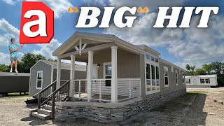 A STEP ABOVE LOADED quotlilquot single widequotbigquot tiny house mobile home Prefab House Tour [upl. by Junius]