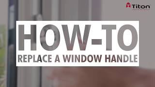 Howto Replace a Window Handle  Espagnolette [upl. by Keen]