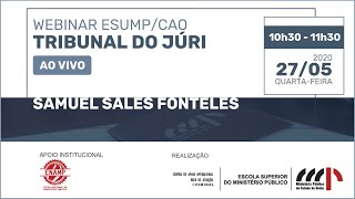 WEBINAR Tribunal do Júri [upl. by Postman]