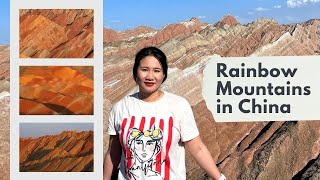 Exploring China’s Rainbow Mountains  Zhangye National geopark  China Travel [upl. by Gignac]