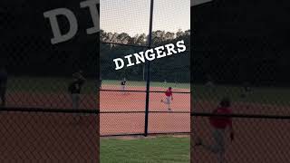 DINGERS baseball sports mlb double fypシ゚ shortsfeed [upl. by Rosalinde]