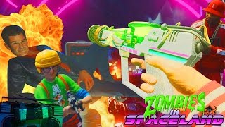 ZOMBIES IN SPACELAND EASTER EGG ATTEMPT Infinite Warfare Zombies Funny Moments  MatMicMar [upl. by Anytsyrk]