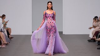 Heba Jasmi  SpringSummer 2025  Dubai Fashion Week [upl. by Olnek]