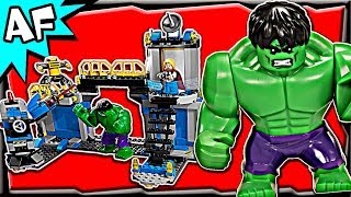 HULK LAB SMASH 76018 Lego Marvel Avengers Super Heroes Animated Building Review [upl. by Pearline993]