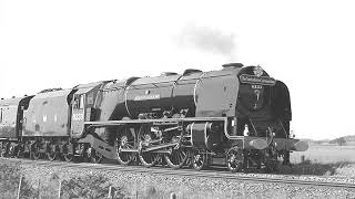 LMS Stanier Pacifics steam engines [upl. by Dnaltruoc]