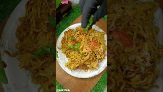 Cheesy Maggi ASMR cooking 🍜asmr shorts maggi [upl. by Kcirdde]