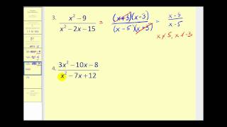 Simplifying Rational Expressions [upl. by Omocaig]