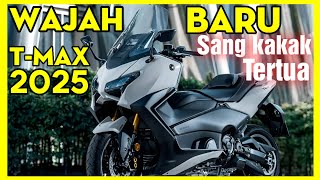 Keren  Yamaha TMAX Tech MAX 2025  yang katanya Maxi Matic tercanggih saat ini [upl. by Amby824]