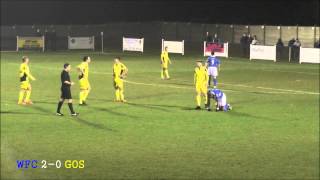 Wealdstone FC vs Gosport Borough FC 160315 [upl. by Sky]