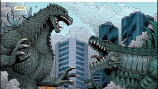 Godzilla Rulers of Earth Motion Comic Godzilla vs Zilla [upl. by Novak934]