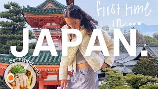 exploring kyoto 🇯🇵 my first time in japan musttry food  sightseeing spots [upl. by Natsyrk]