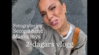 2DAGARS VLOGG FOTOGRAFERING MYS OCH SECOND HAND [upl. by Elmo]