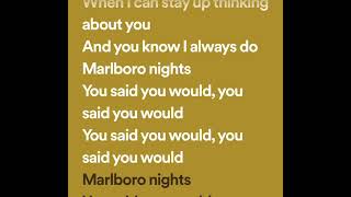 Marlboro Nights [upl. by Sparky67]