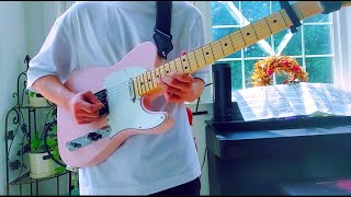 Alrighty Aphrodite  Peach Pit guitar cover [upl. by Bergstein]