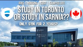 IS COMING TO SARNIA WORTH IT  International Students  Lambton College [upl. by Pauletta763]