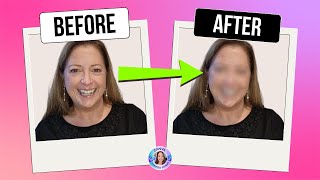 How to BLUR a FACE in a photo using CANVA ✨🖌️ [upl. by Amikan78]