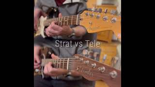 Strat vs Tele Soulman Clean tone neck pickup [upl. by Anay]