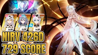 Honkai Impact Nirvana Abyss Ranged Type Up Assaka 729 Score 426D HOVSSS HOSSSS SASSS [upl. by Airdnassac866]