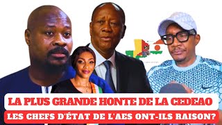 La plus grande honte de la CEDEAO Les Chefs dÉtat de lAES Ontils Raison Cheick Oumar Keita [upl. by Columbyne]