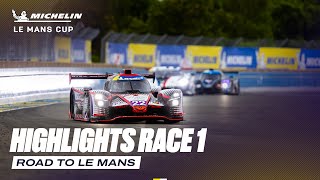 Race 1 Highlights  Road To Le Mans 2024  Michelin Le Mans Cup [upl. by Aletse]