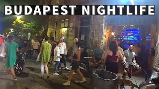 Tour Of The Best Budapest Nightlife Clubs And Ruin Bars [upl. by Gokey727]