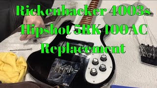 Rickenbacker 4003s Hipshot 5RK400AC replacement [upl. by Mullins]