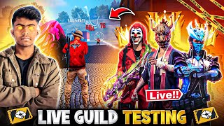 Live Guild Test 1 VS 4 PcMobile Guild Recruitment  Dum H Tho Aja   Garena Free Fire shorts [upl. by Ridan]