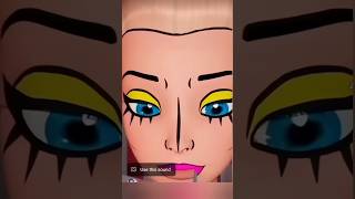 Barbie Makeup look Challenge makeuptutorial barbie makeup youtubeshorts shortsfeed shorts [upl. by Labannah]