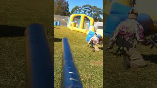 Australian Uncapped Semi Speedball Paintball paintball gopro [upl. by Cynara]