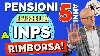 PENSIONI REVERSIBILITÀ CLAMOROSO❗️ L’INPS RIMBORSA i PENSIONATI fino a 5 ANNI DI ARRETRATI ‼️ ✋ [upl. by Hanan]