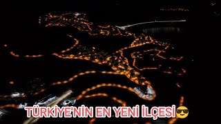 YUSUFELİNİN MUHTEŞEM GECE MANZARASINA BAYILACAKSINIZ😎yusufeli yusufelibarajı baraj drone dji [upl. by Ragde]