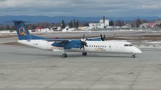 Hydro Québec Dash 8Q400 CGHQP Vol HYD105 YNS CYHH Nemiscau YBG CYBG Bagotville 240315 [upl. by Eiuqcaj536]