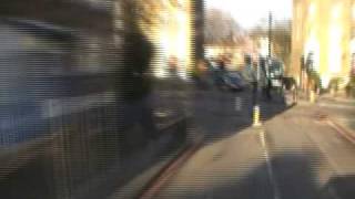 London Bus Route 171 from Catford to Holborn  8x speed [upl. by Bresee]