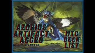 Standard Azorius Artifact Aggro MTG Arena Bloomburrow [upl. by Marilla]