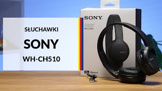 Słuchawki Sony WHCH510 – dane techniczne – RTV EURO AGD [upl. by Eillek]