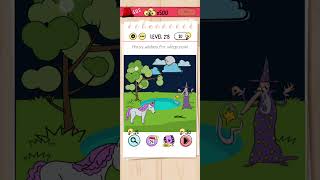 Horsy wishes for wings now Brain test level 215 braintest brainpuzzle games brainout braingame [upl. by Iphigenia]