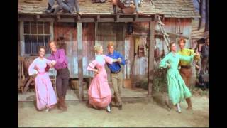 Barn Raising Dance 7 Brides for 7 Brothers  MGM Studio Orchestra HD [upl. by Ihcehcu478]