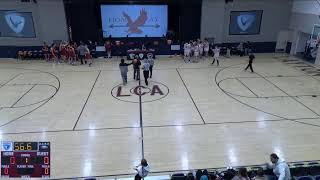 Sophomore Layton Christian Academy vs Mountain View High School Boys Basketball [upl. by Adela]