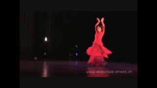 Iraqi Dancer Assala Ibrahim Classical Sharqi Oum kalthoum quot ام كلثوم  الف ليلة و ليلة [upl. by Leahcimnhoj]