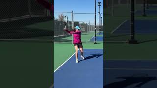 tennis Midcourt forehands [upl. by Rissa]