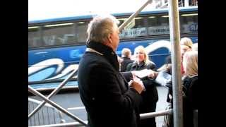 Alan Rickman Seminar Stage Door 22612 [upl. by Holey465]