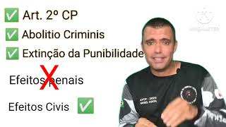 Artigo 2 ° Código Penal ✅Abolitio Criminis [upl. by Suqram345]