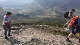 Climbing Devils Staircase in Glen Coe Scotland [upl. by Ayit38]