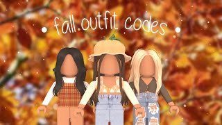 PART 4  aesthetic fall  autumn outfit codes FOR BLOXBURG  WITH LINKS  piiquxcy [upl. by Aicad495]