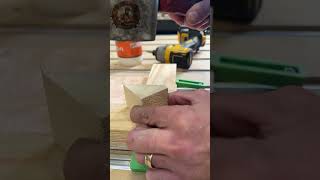 CNC  Miter Joint with Dovetail Key cncwoodworking cnc cncwooddesign diy cncclipart wood [upl. by Enihpesoj525]