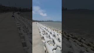 Mumbai Marine drive tetrapods marinedrive tetrapods [upl. by Nnaesor]