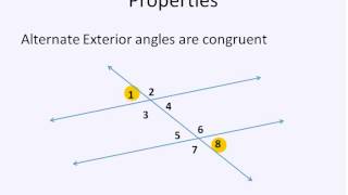 Parallel Lines and Transversals Simplifying Math [upl. by Disraeli]