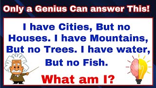 Only a Genius Can Answer These Tricky Questions  Riddles Quiz  Puzzles Challenge  IQ Test  Quiz [upl. by Brackely]