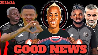 Orlando Pirates All 4 CONFIRMED New Signings 202425 season Transfer news  Good news for Pirates [upl. by Aiblis]