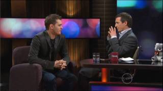 Michael Buble amp Rove  The bromance plus Seth Rogen amp Paul Rudd exchange waterspit [upl. by Brieta]